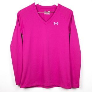 Under Armour Heatgear Semi Fitted Long Sleeve Tee